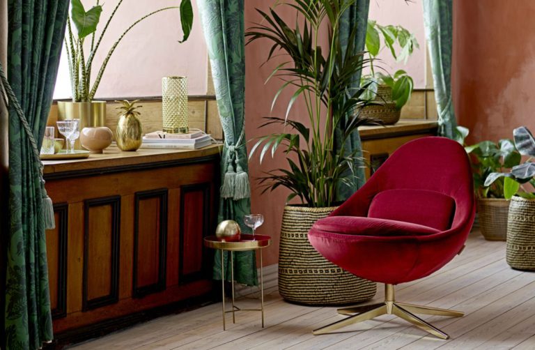 skandináv art decor stílus nappali