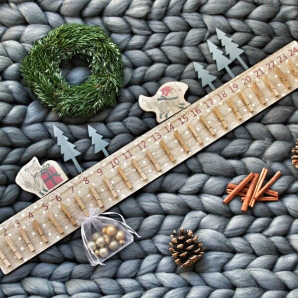 karácsonyi adventi naptár