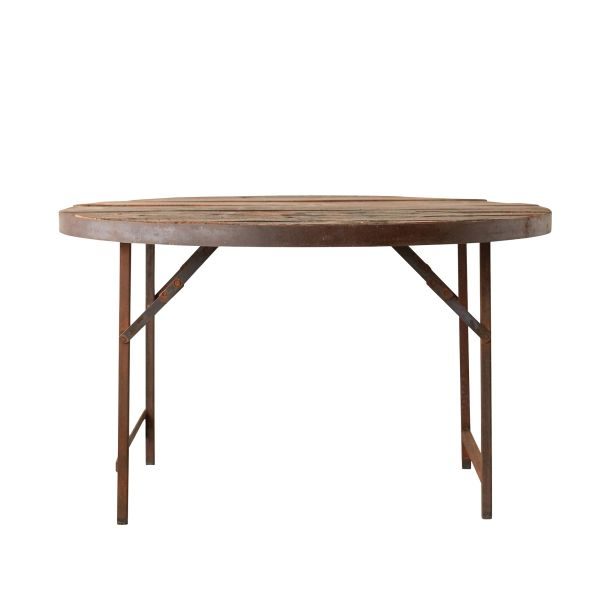 Fa asztal újrahasznosított fából rusztikus stílusban