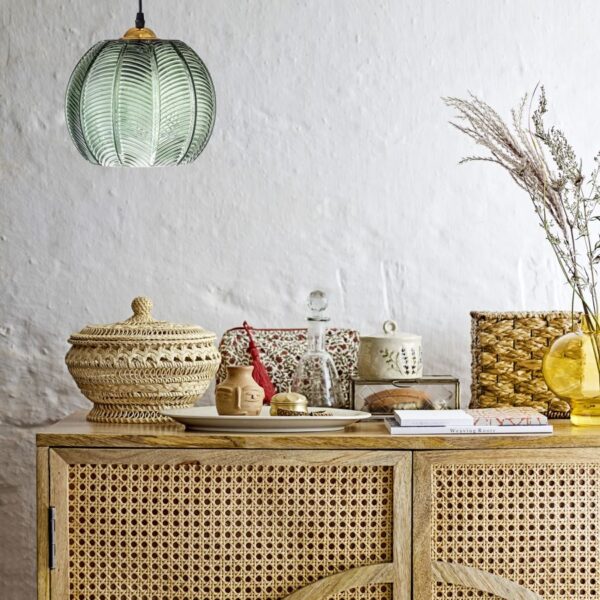 skanidnav_uveg_fuggolampa_zold_30706089_03 üveg függőlámpa zöld színben