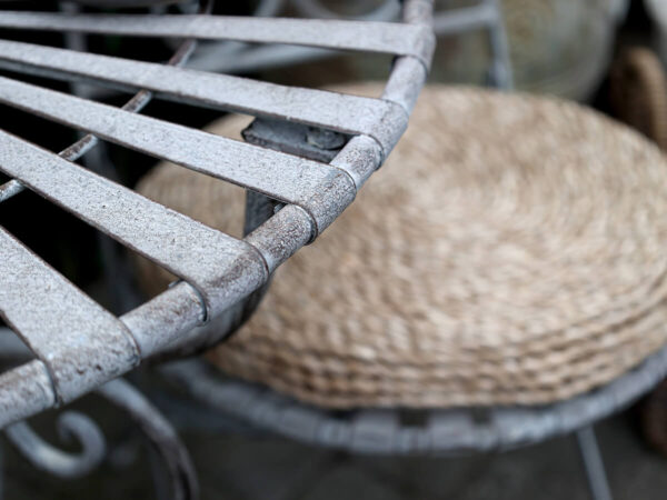 Romantikus kerti asztal szett shabby chic stílus