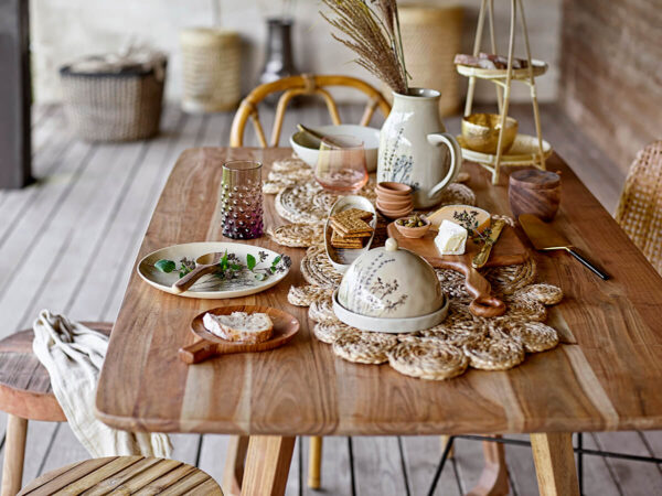 Étkezőasztal akácfából skandináv minimalista stílus