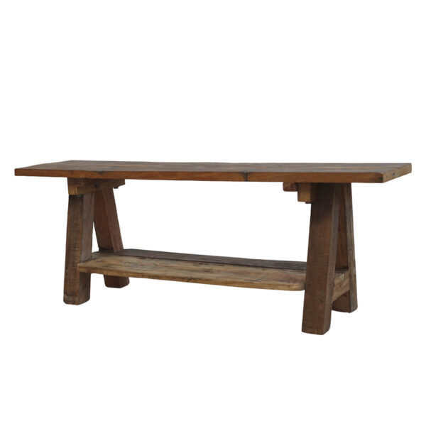 Vintage pad natúr újrahasznosított fából skandináv lakberendezés webshop