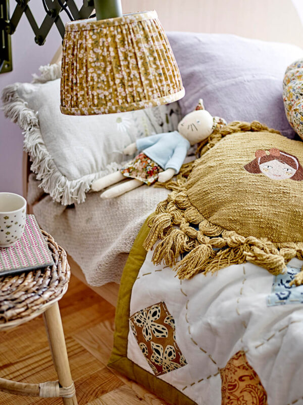 Zöld fali lámpa shabby chic búrával