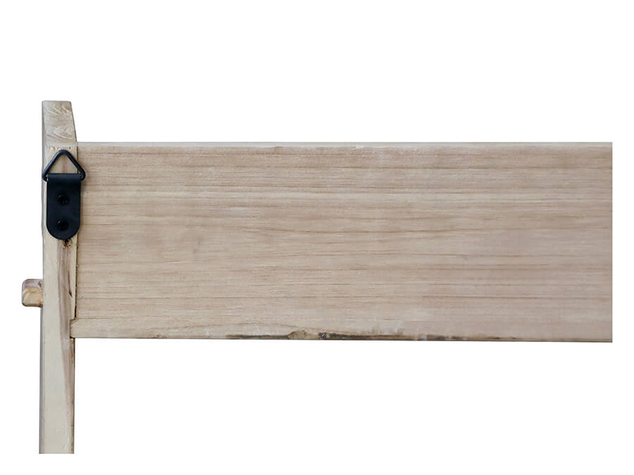 Vintage fali polc akasztókkal - Image 4