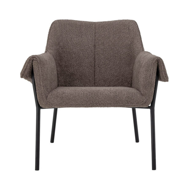 Barna fotel skandináv nappaliba