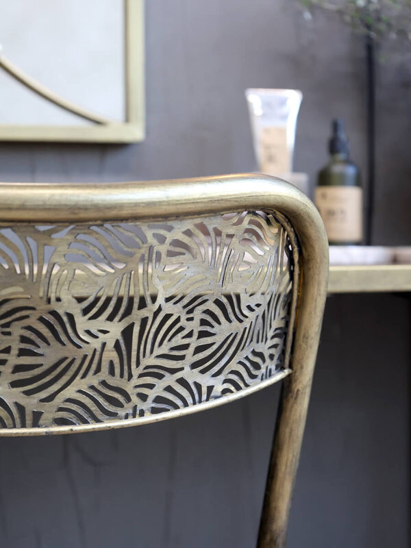 Sárgaréz összecsukható szép skandináv shabby chic étkezőszék