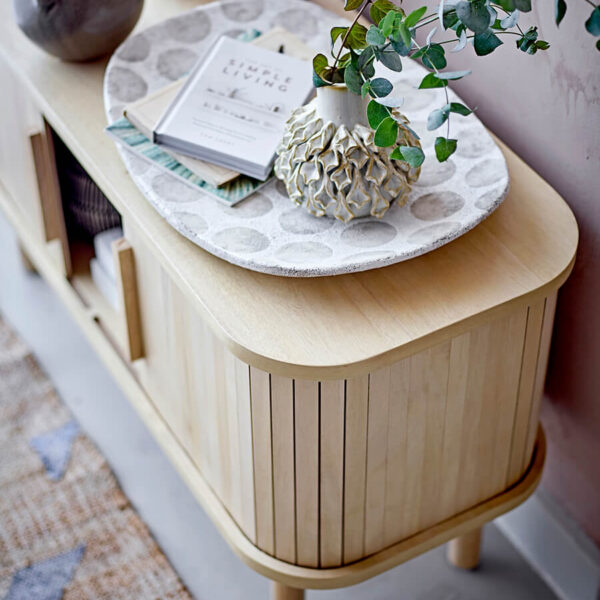 Natúr fa TV szekrény letisztult skandináv design