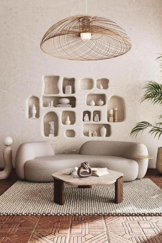 természetesség a lakberendezésben