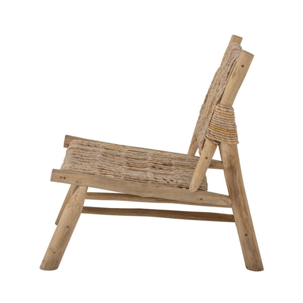 Teak lounge fotel skandináv design