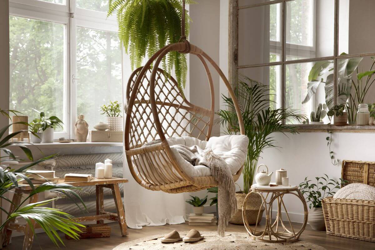 természetesség a lakberendezésben