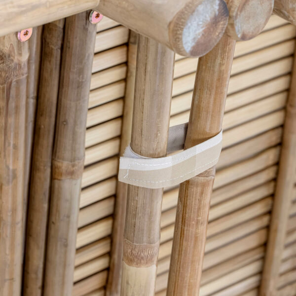 Bambusz kerti bútor modulos bútor skandináv stílusban
