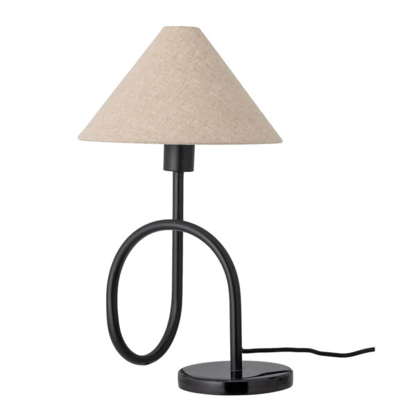 Modern fekete asztali lámpa skandináv design