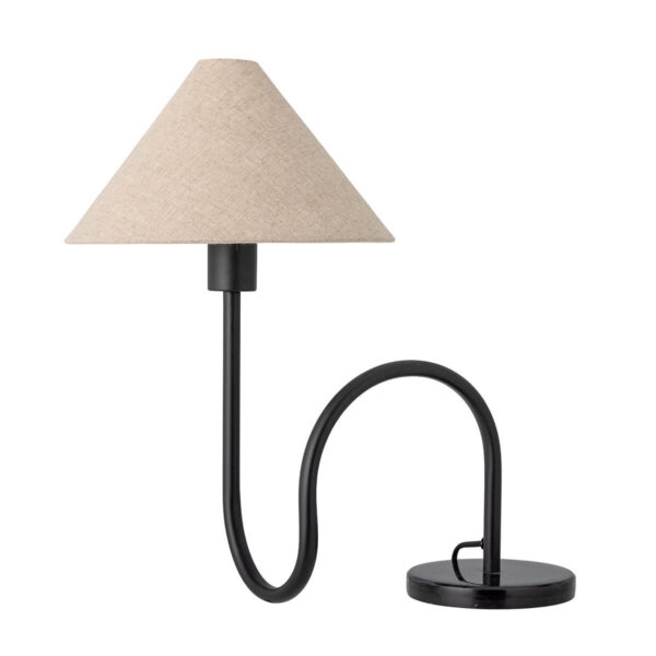 Modern fekete asztali lámpa skandináv design