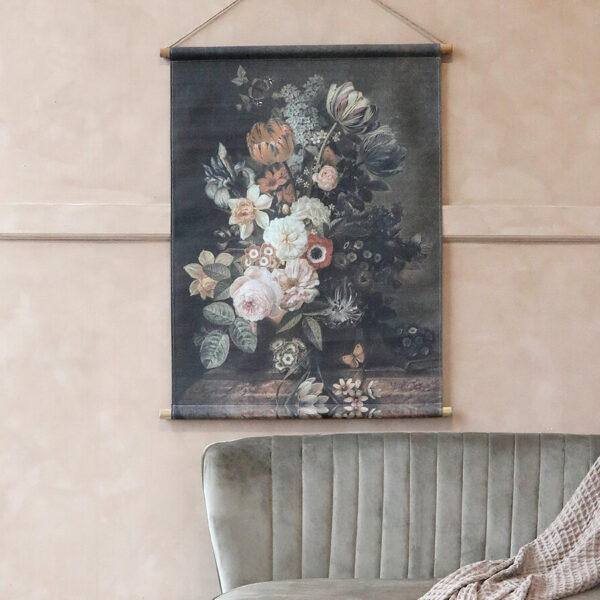 Vászon fali kép virágokkal