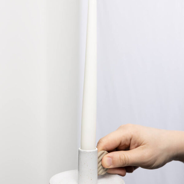 Gyertyatartó fehér