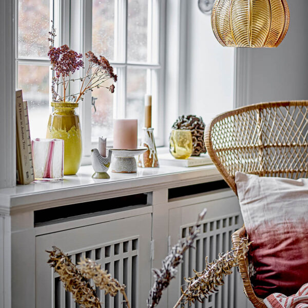 Barna üveg függőlámpa