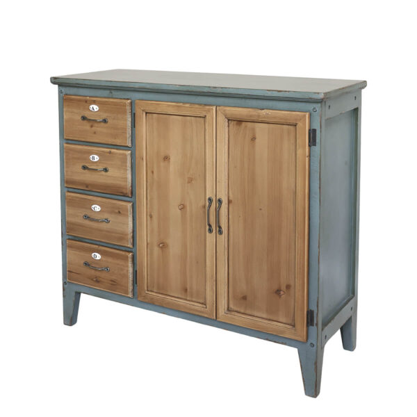 Fenyő tálalószekrény