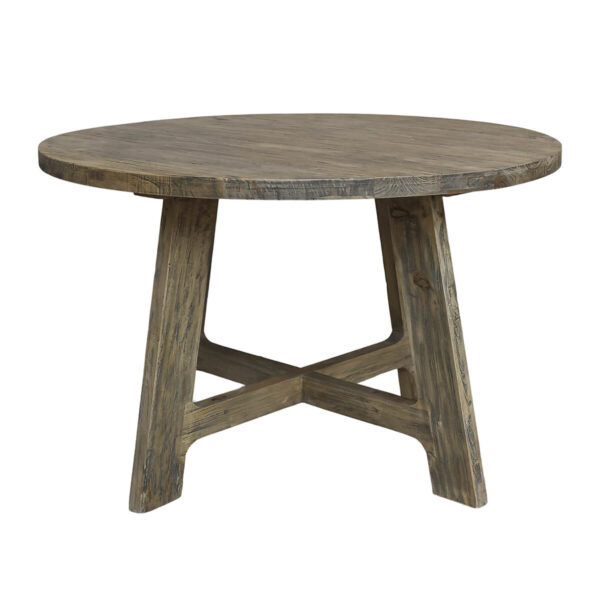 Köralakú fa étkezőasztal