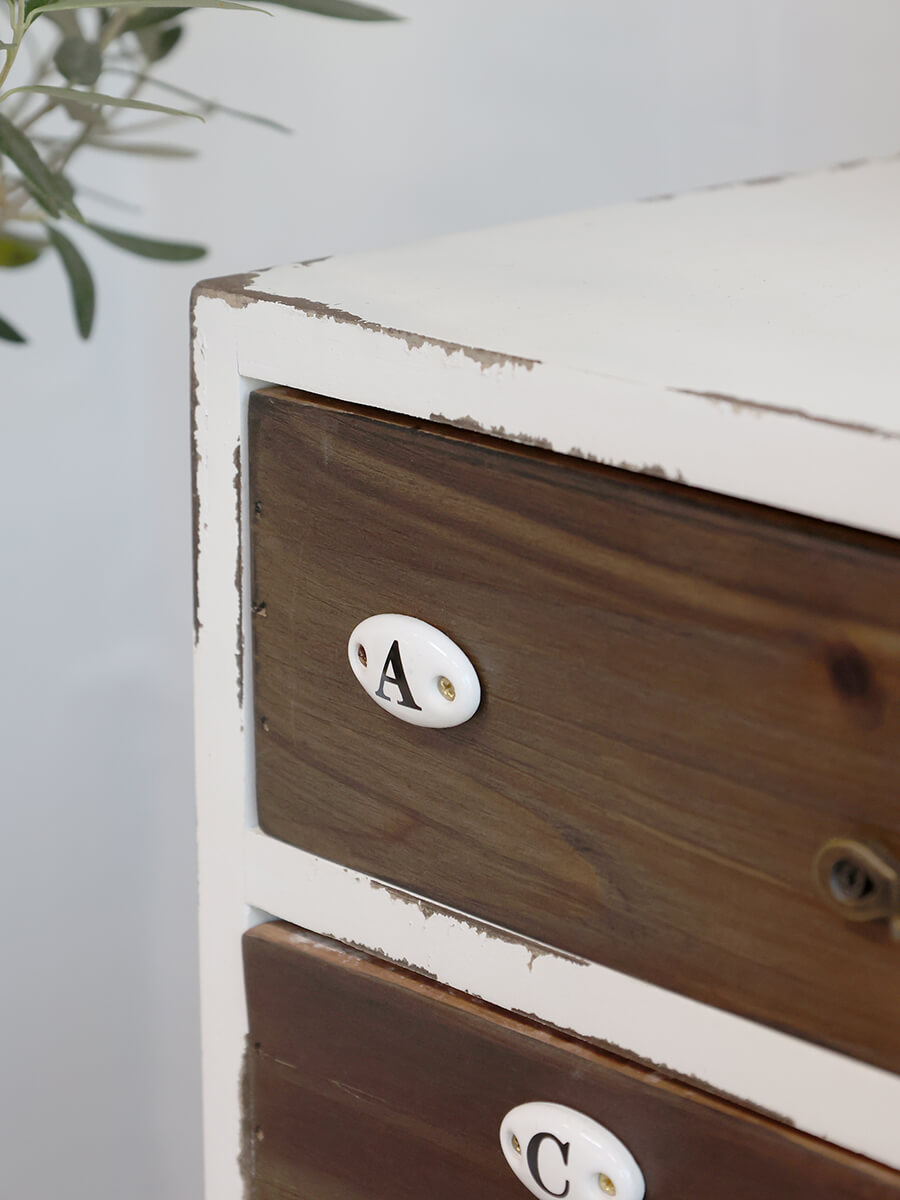 Vintage szekrény 12 rekesszel - Image 5