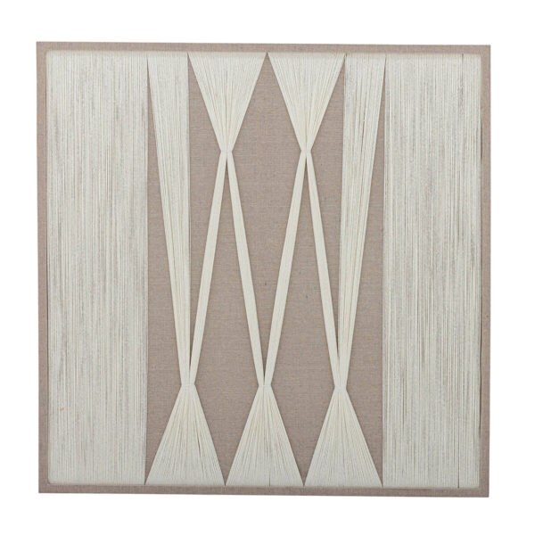 Fali kép pamut szálakkal