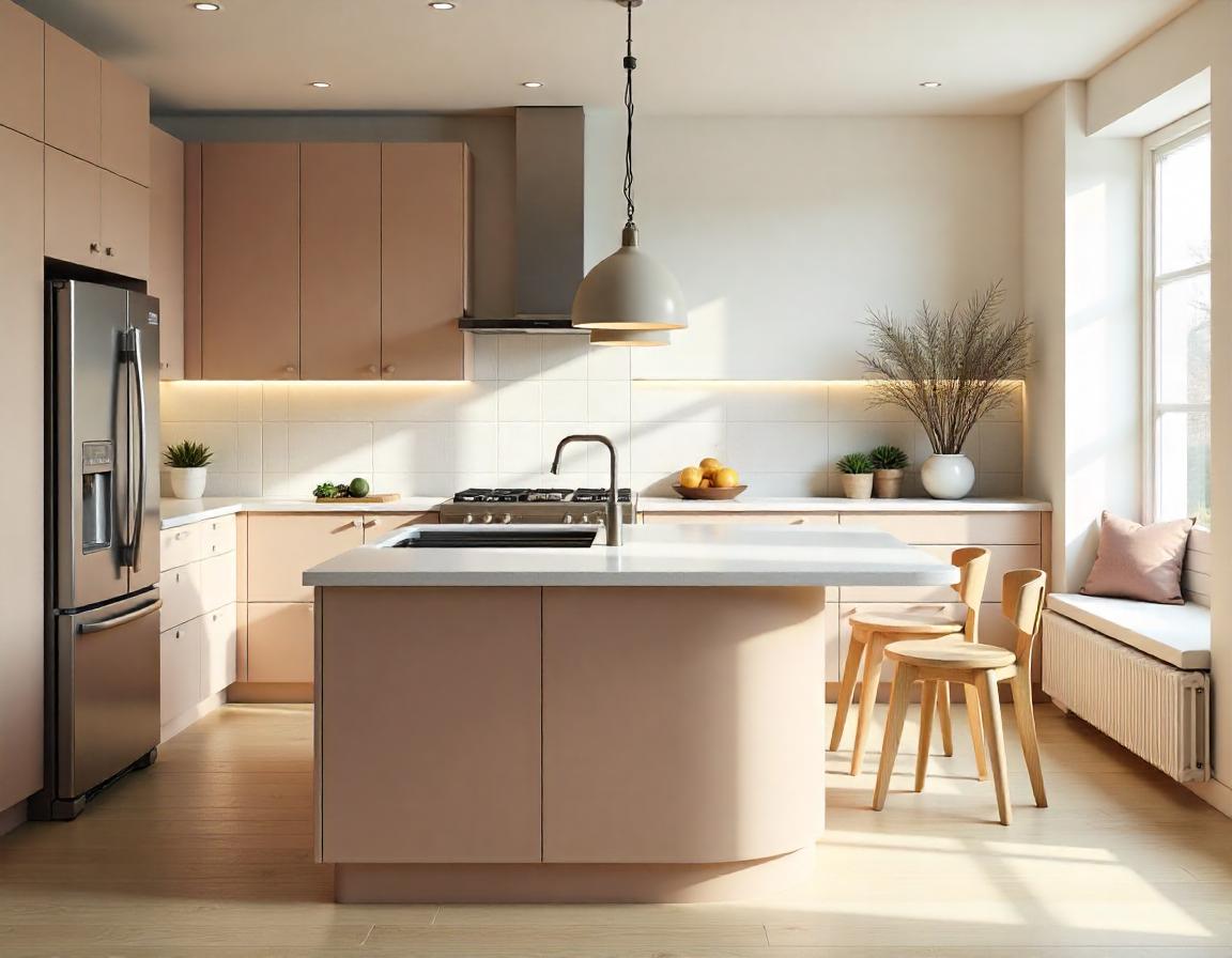 PANTONE 17-1230 Mocha Mousse az év színe skandináv stílusú lakásban