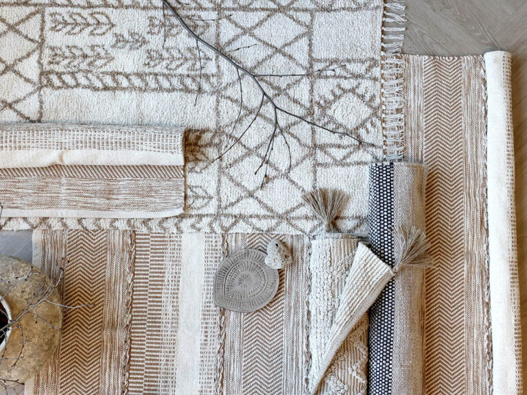 marokkói mintás szőnyeg