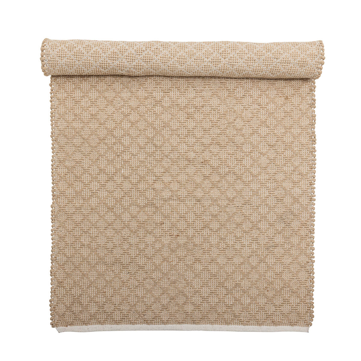 Juta szőnyeg natúr színben minimalista skandináv stílusban a dán Bloomingville-től