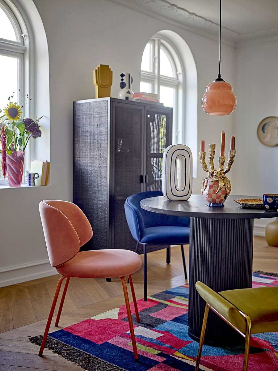 Mintás pamut szőnyeg bohém skandináv stílusban Bloomingville