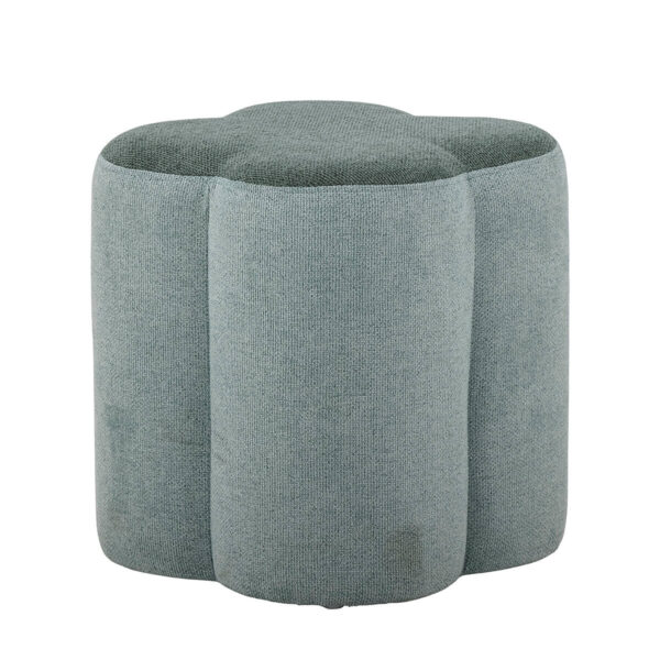 Zöld textil puff Bloomingville