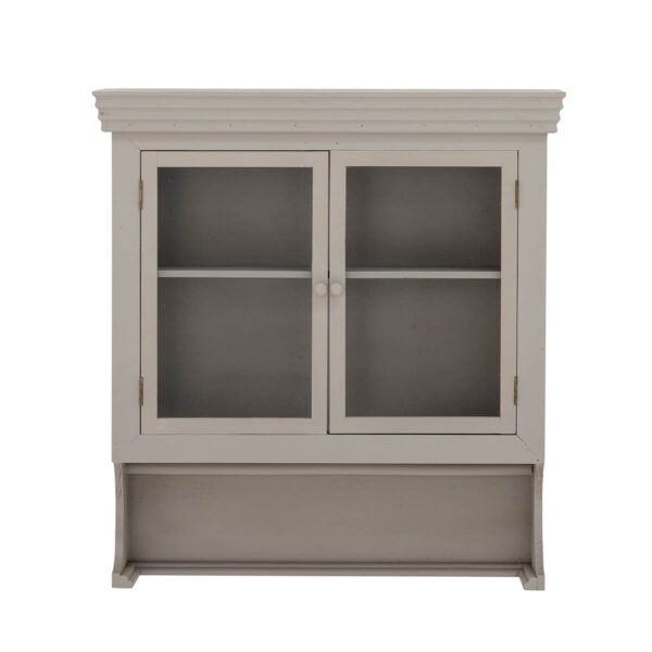 Szürke fenyő fali polcos szekrény Bloomingville