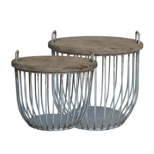 Vintage dohányzóasztal szett Chic Antique