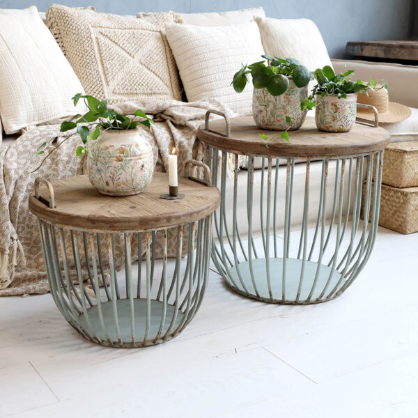 Vintage dohányzóasztal szett Chic Antique