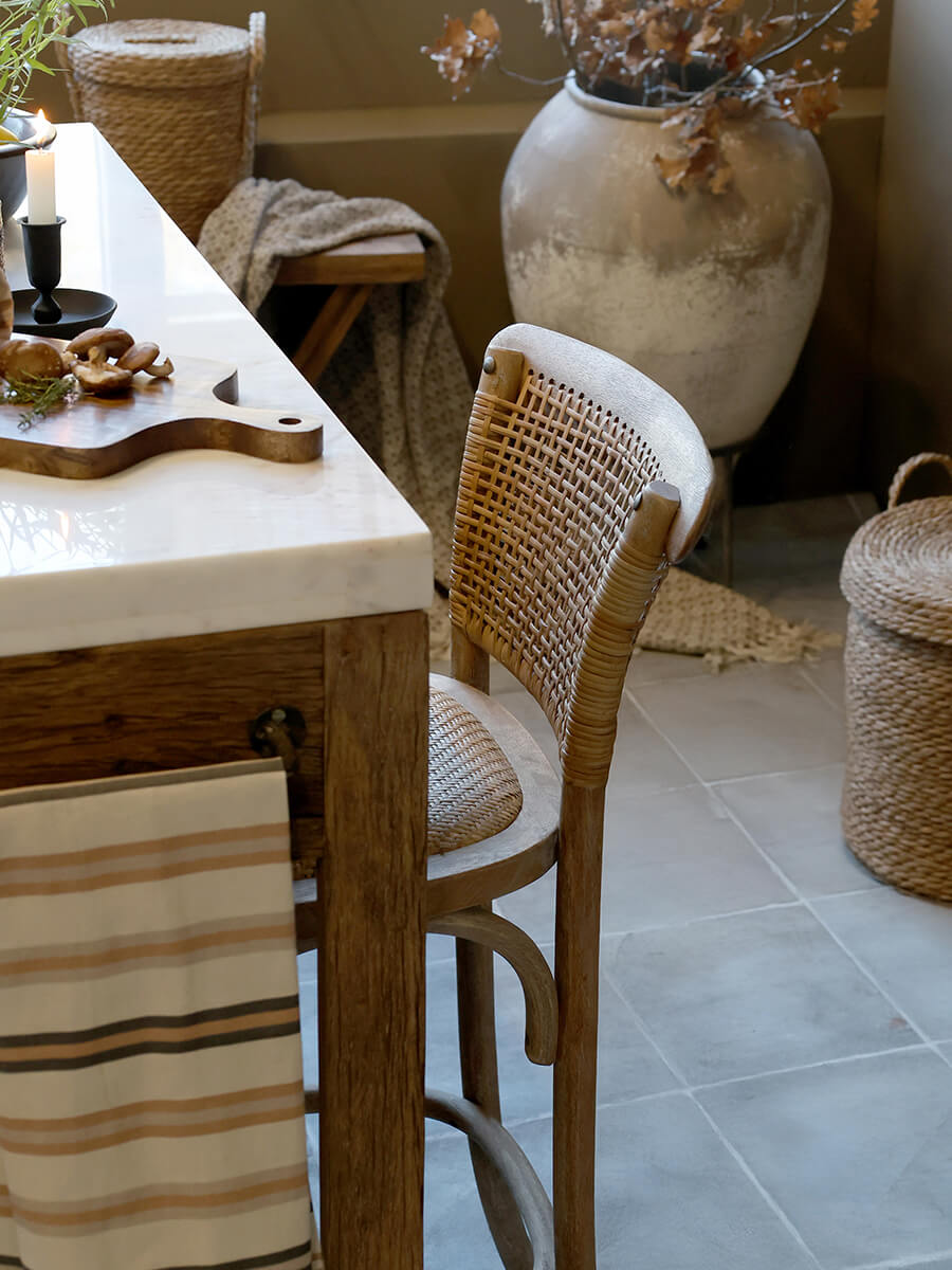 Bárszék rattan üléssel - Image 4