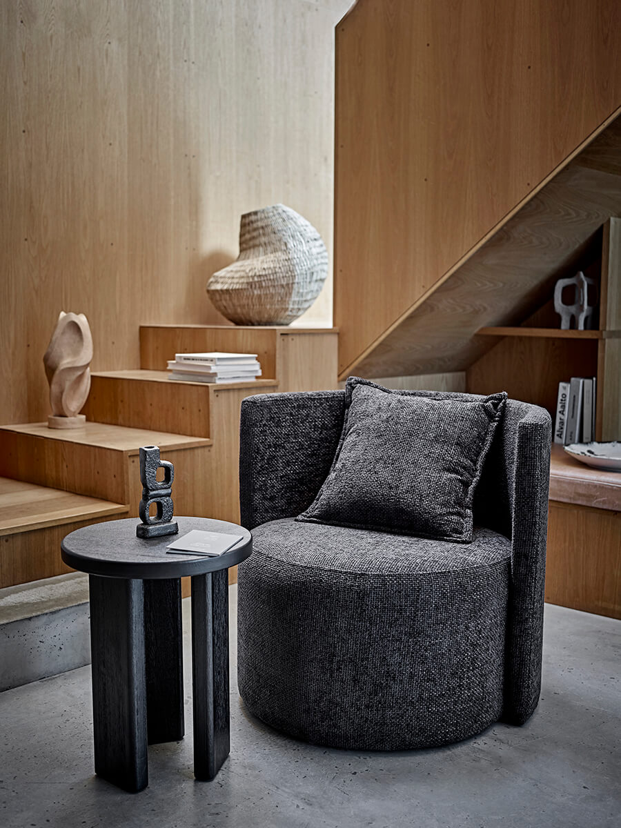 Mimola fekete lerakóasztal - Image 2