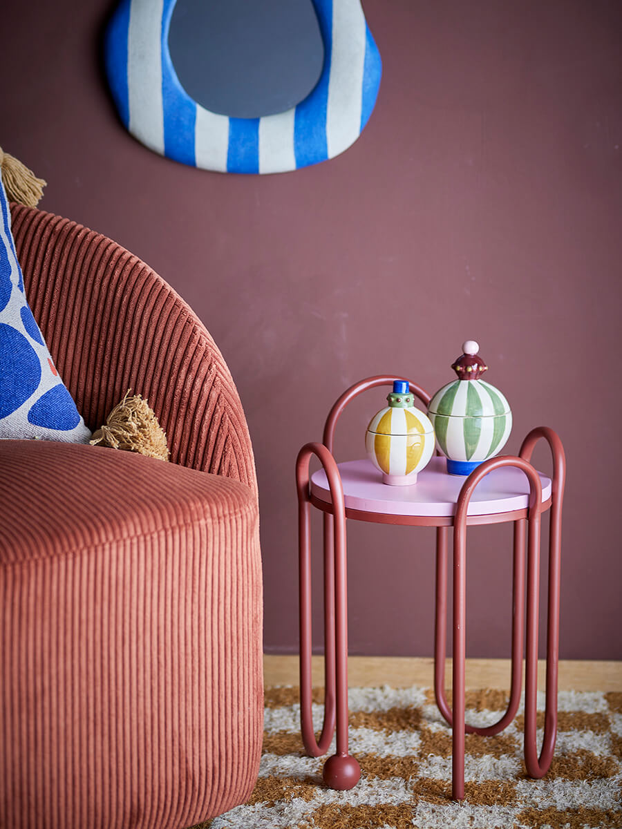 Whimsica piros fém kisasztal - Image 2