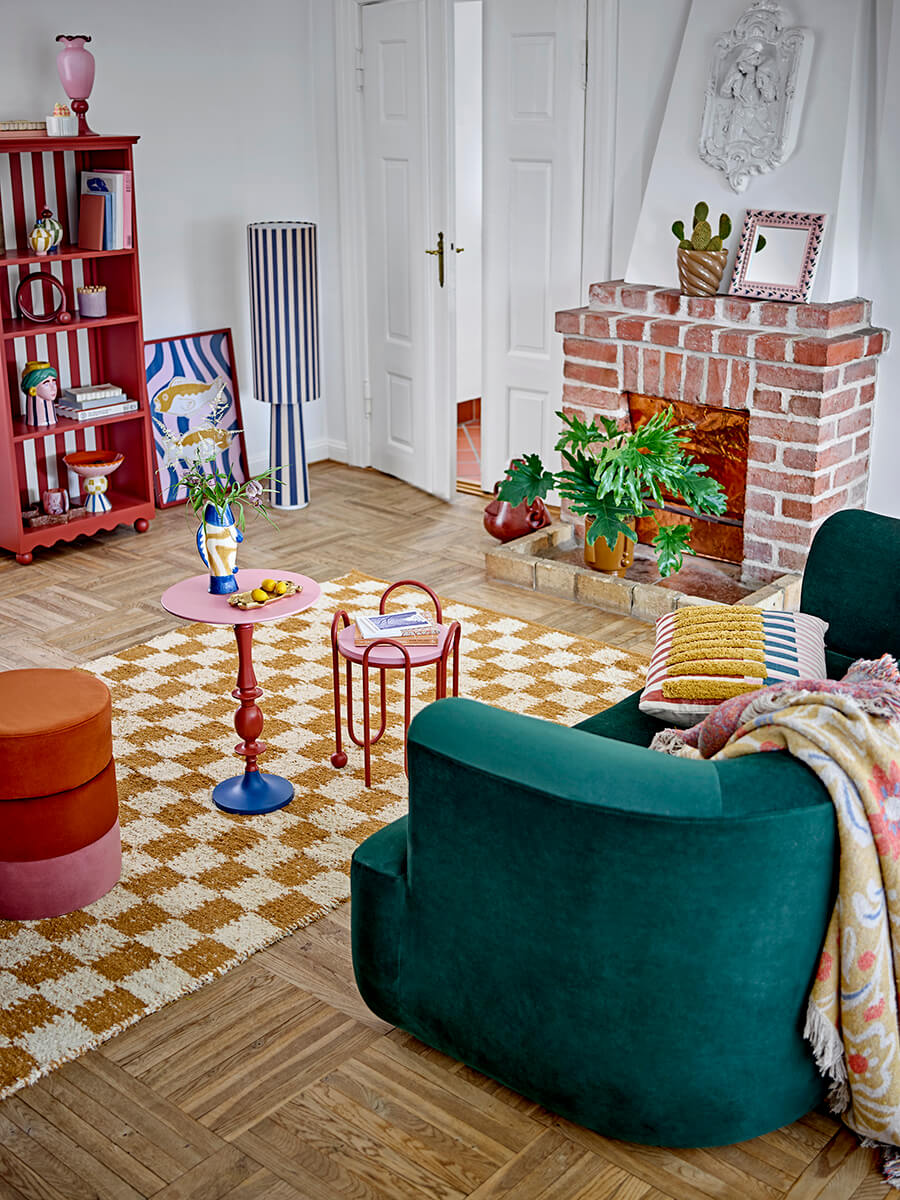 Whimsica piros fém kisasztal - Image 3