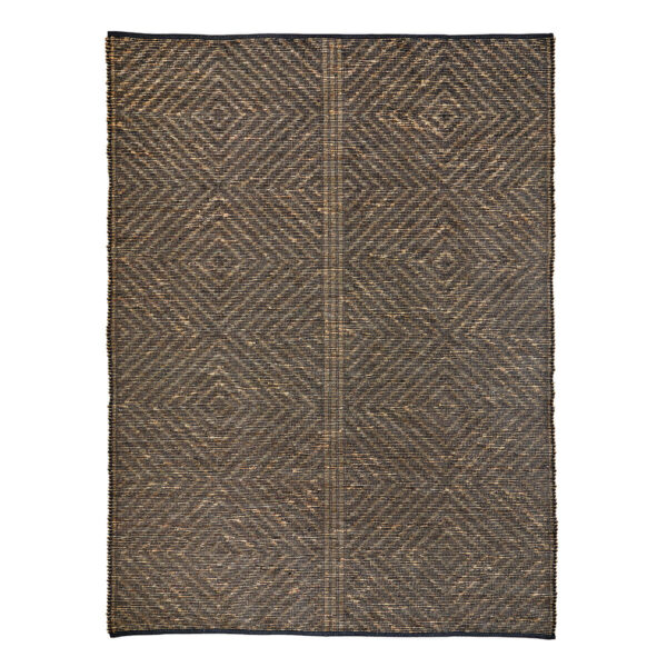 Antracit szürke tengerifű szőnyeg 180 x 270 cm