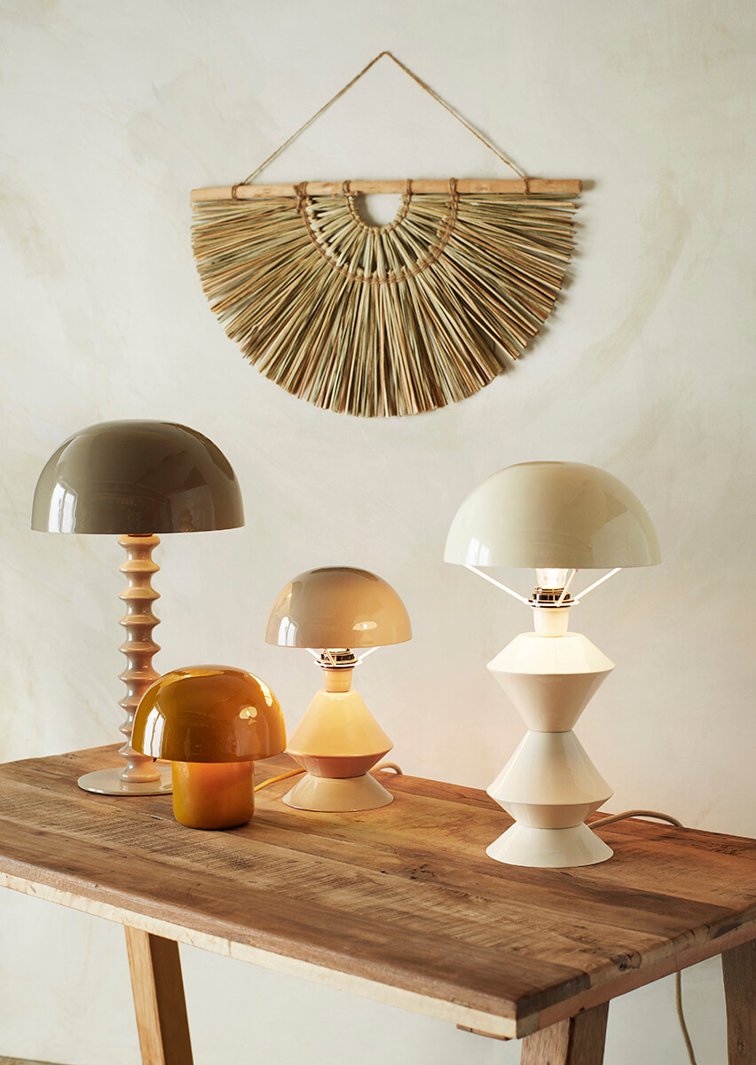 Zománcozott asztali lámpa - Image 2