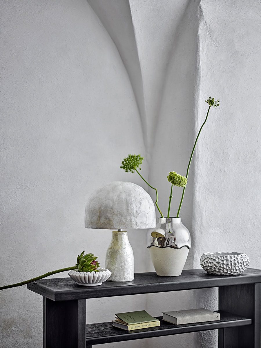 Adria gyöngyházfényű asztali lámpa