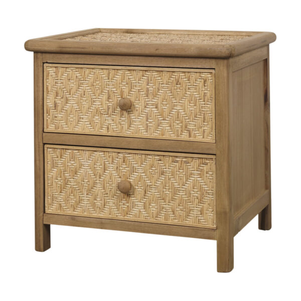 Éjjeli szekrény 2 fiókkal