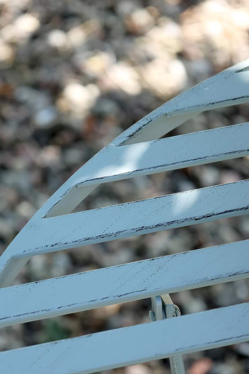 Fém kerti asztal szett