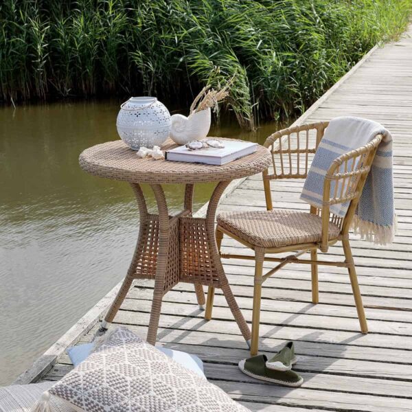 Rattan kerti szék 2 db-os szett