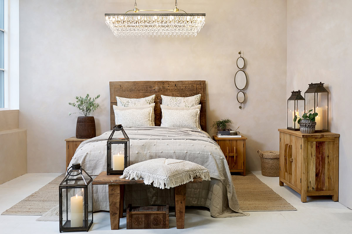 Versailles csillár csepp alakú üvegprizmákkal