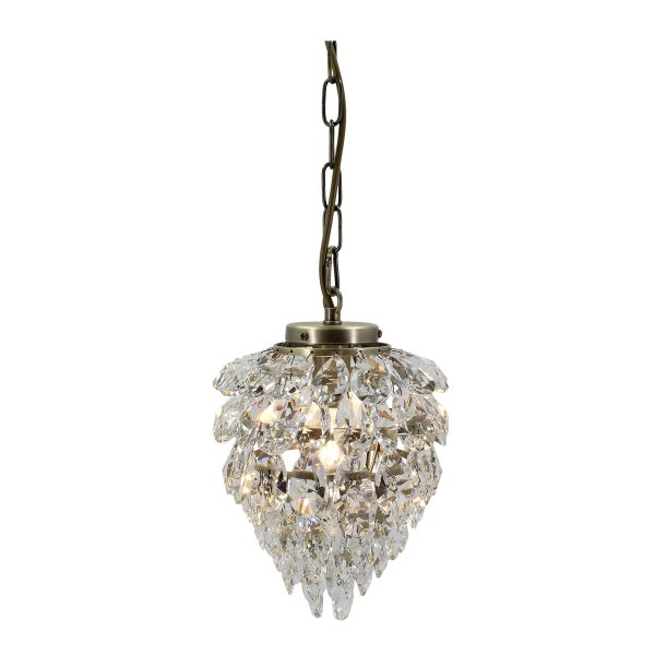 Versailles üvegkristály csillár 22 cm