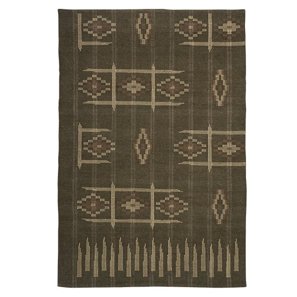 Khaki pamut szőnyeg - 120x180 cm