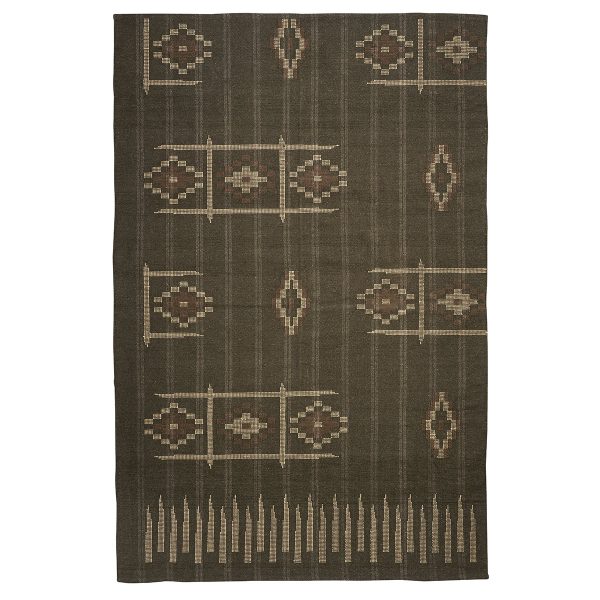 Khaki pamut szőnyeg - 160x240 cm