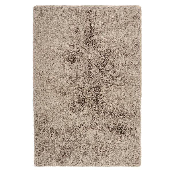 Szürke-bézs gyapjú szőnyeg 120x180 cm